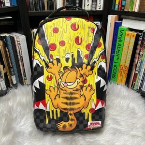 SPRAYGROUND GARFIELD PIZZA DRIPS BACKPACK BOOK BAG